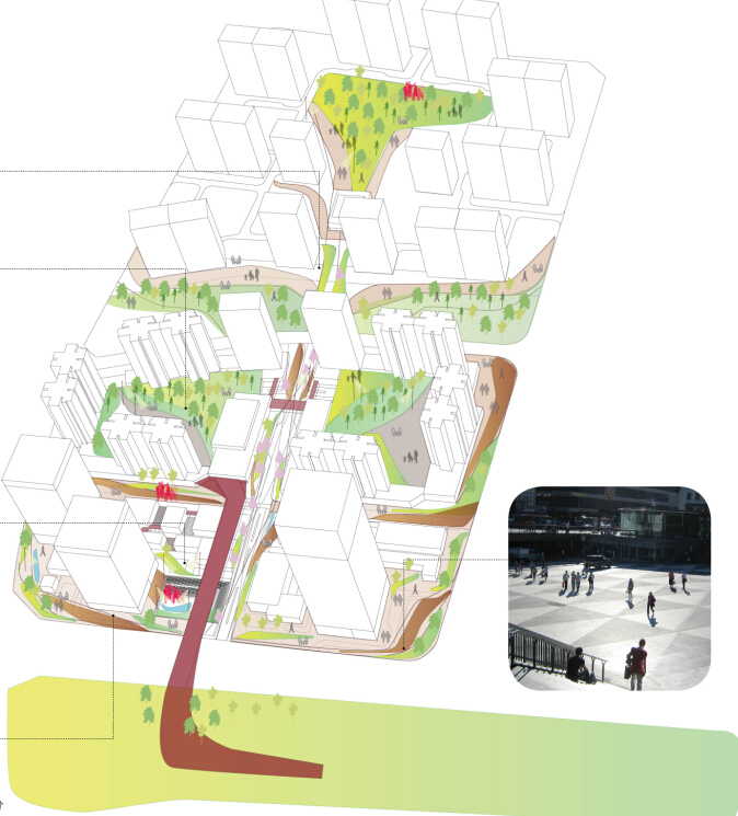 [成都]超现代风格城市综合体建筑设计方案文本（知名地产...cad施工图下载【ID:151736105】