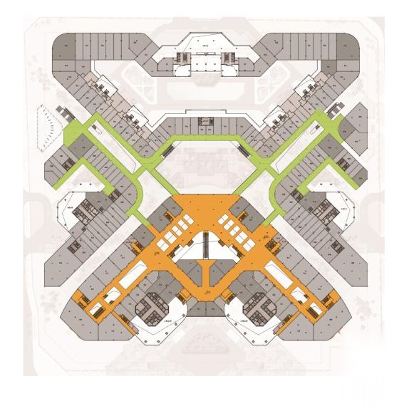 [广东]超高层幕墙立面白兰花造型商业综合体建筑设计方...cad施工图下载【ID:165925179】