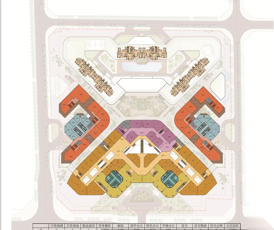 [广东]超高层幕墙立面白兰花造型商业综合体建筑设计方...cad施工图下载【ID:165925179】