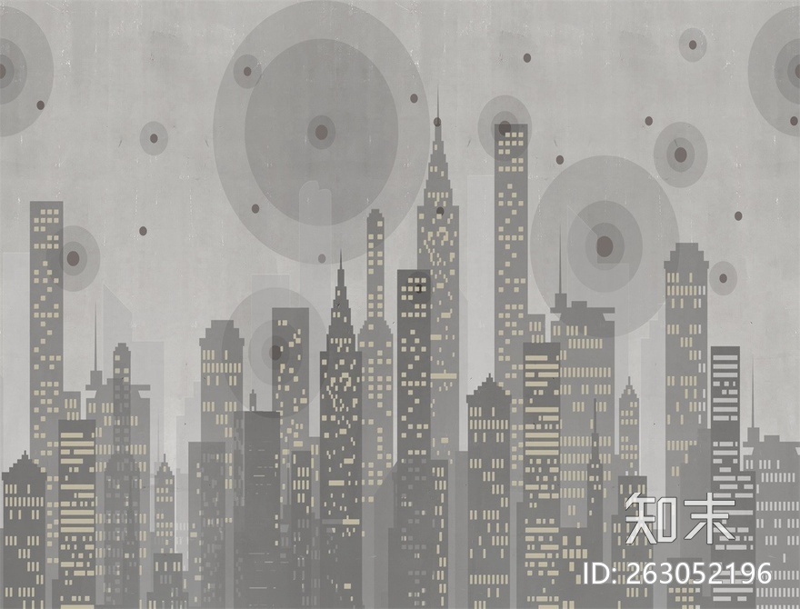 复古城市建筑贴图下载【ID:263052196】