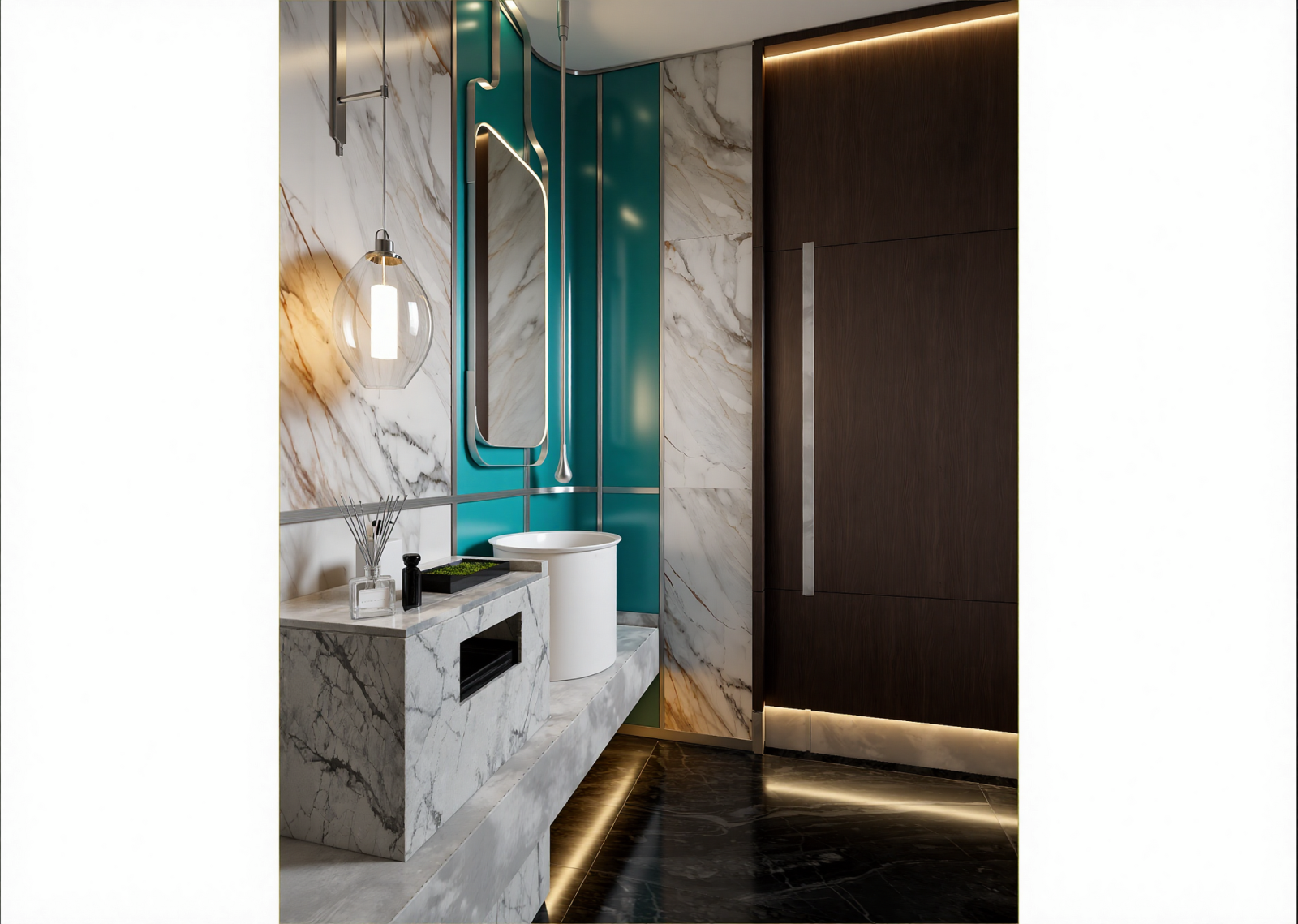 新中式酒店卫生间3D模型下载【ID:1214680771】