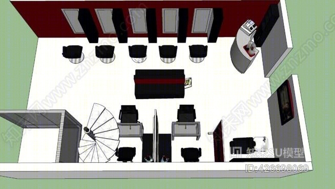 设备美发师SU模型下载【ID:426698069】