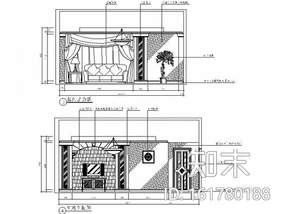 豪华酒楼包间装修Ⅰcad施工图下载【ID:161780188】