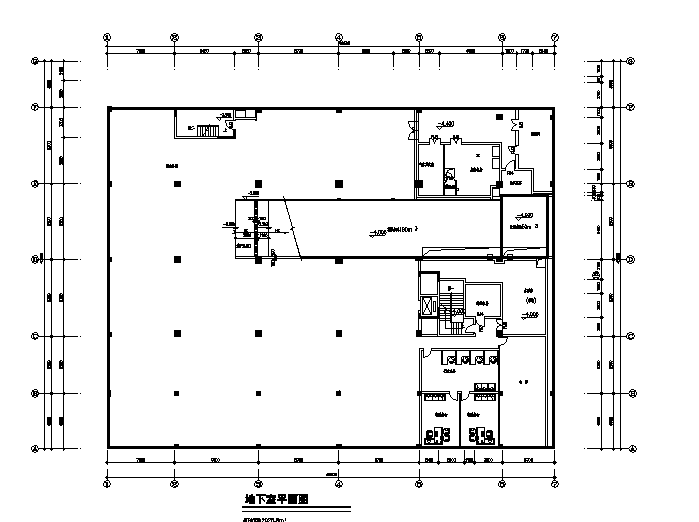 广州某酒店建筑平面图cad施工图下载【ID:164861179】