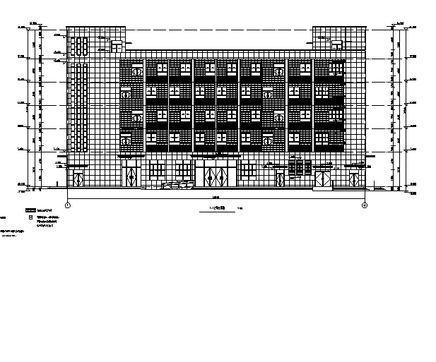 [安徽]多栋塔式高层住宅及邻里中心建筑施工图（全套图...cad施工图下载【ID:167379173】