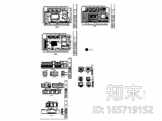 简易男浴室装修图cad施工图下载【ID:165719152】