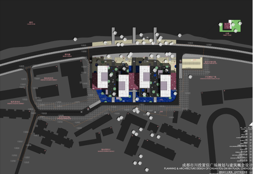 置信未来广场规划及建筑方案文本2cad施工图下载【ID:151655180】