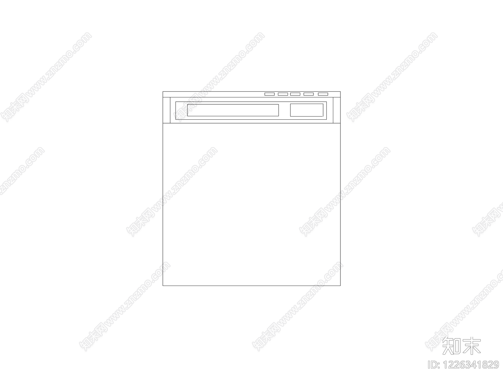 柜子cad施工图下载【ID:1226341829】