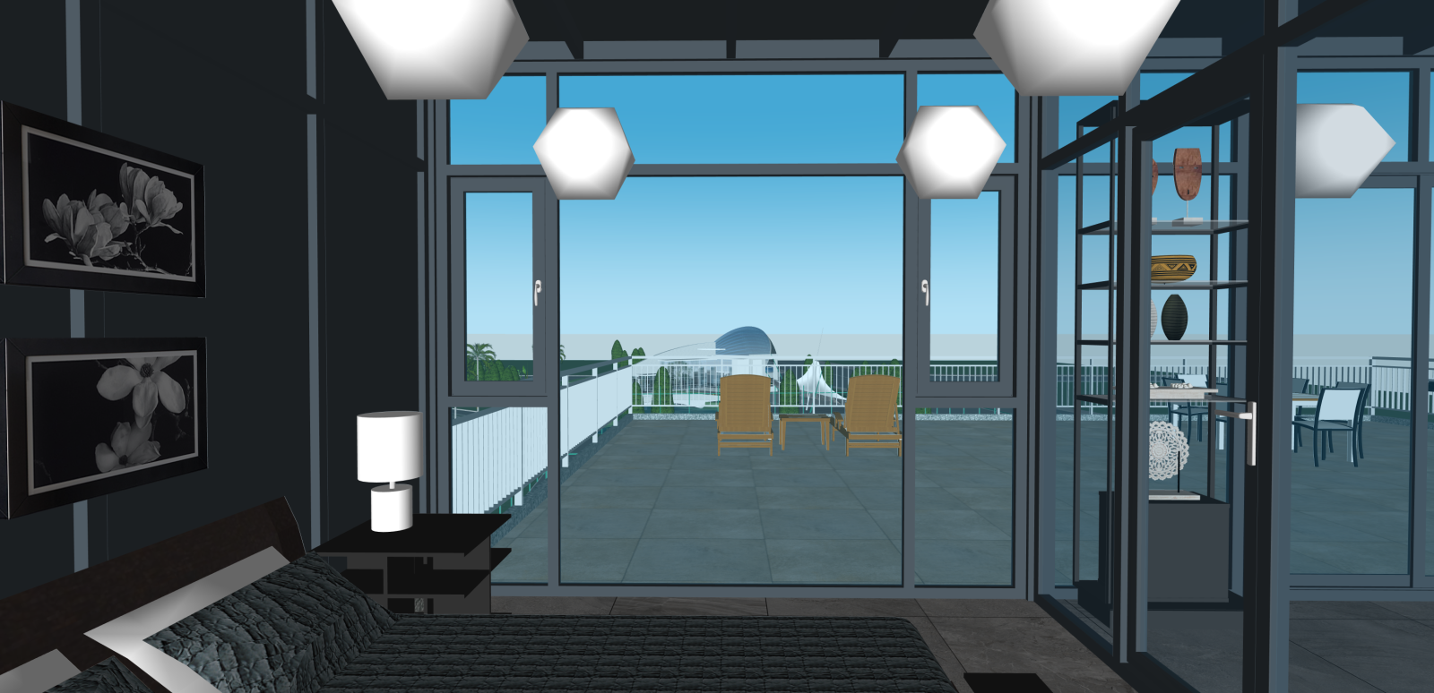 现代小公建SU模型下载【ID:1216057027】