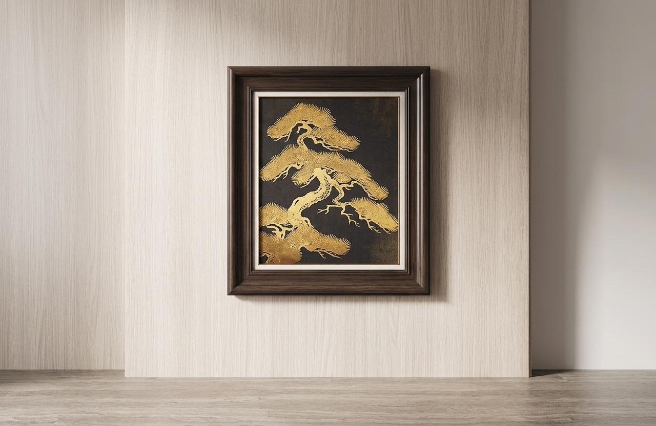 现代挂画SU模型草图