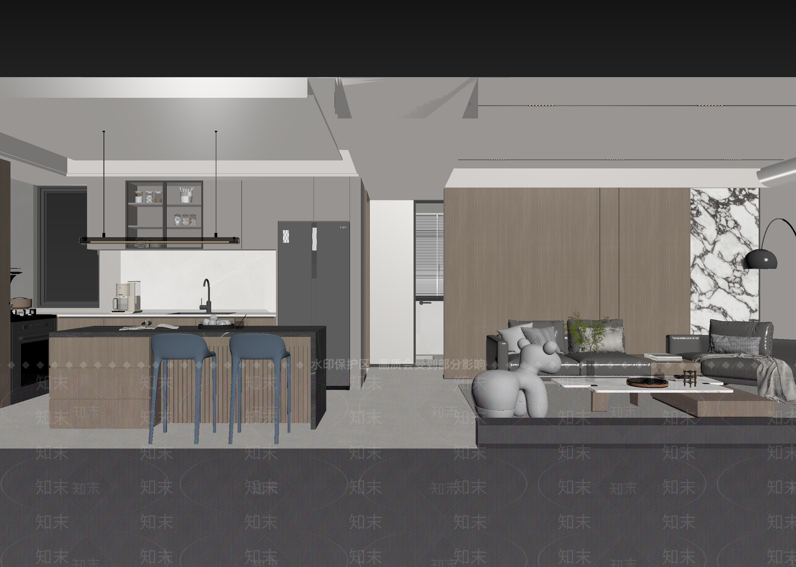 意式客餐厅3D模型下载【ID:1215186734】