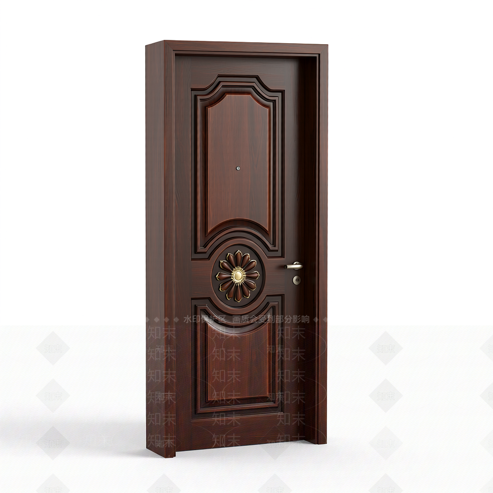 复古风格木门3D模型下载【ID:1206193386】