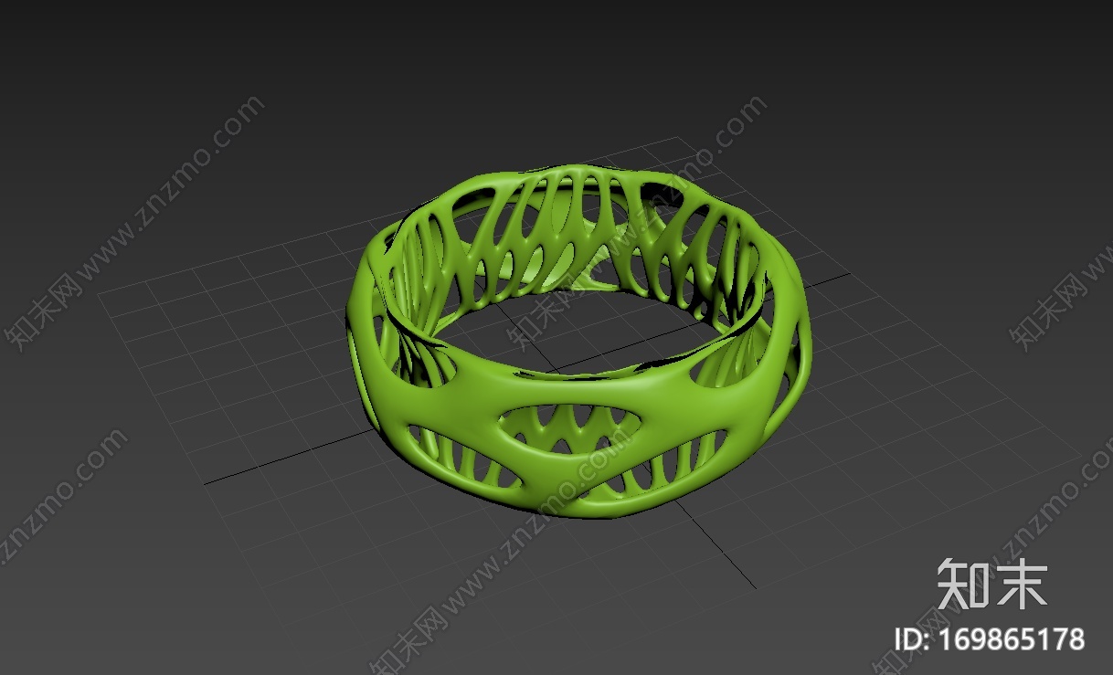 艺术手环3d打印模型下载【ID:169865178】