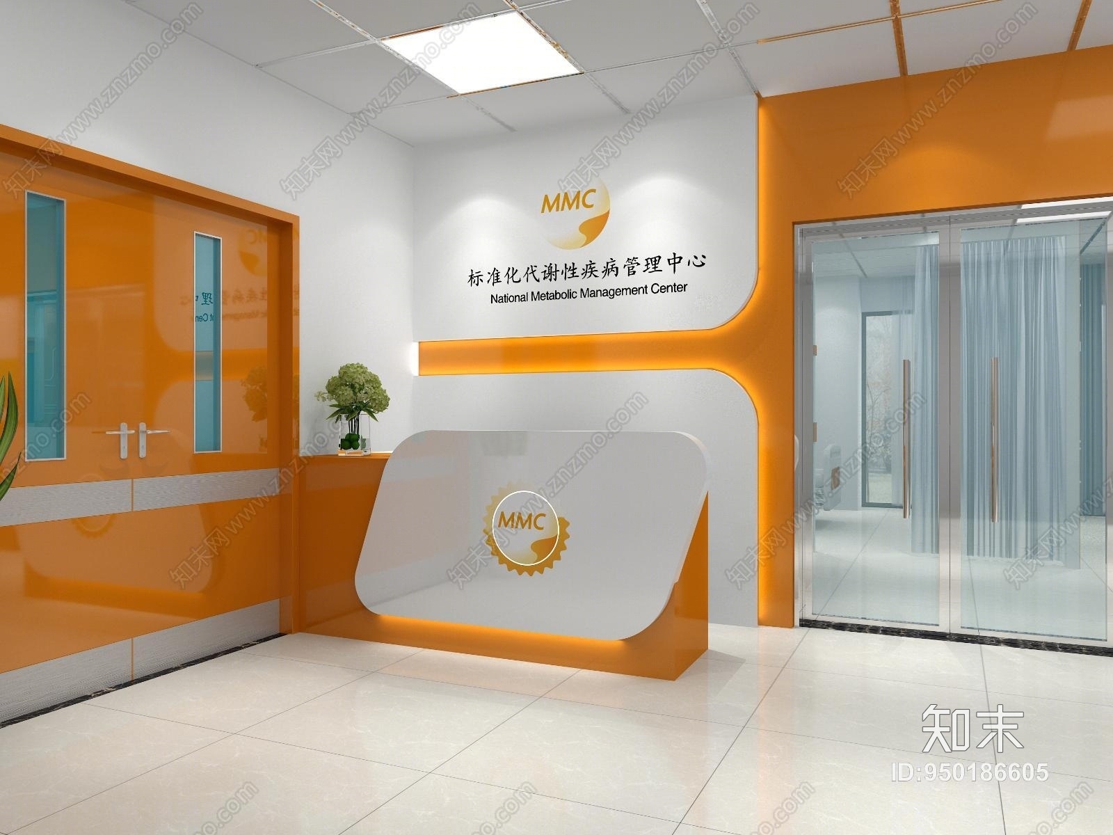 现代医院3D模型下载【ID:950186605】_知末3d模型网