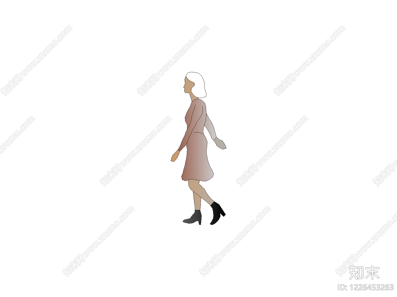 人物cad施工图下载【ID:1226453263】