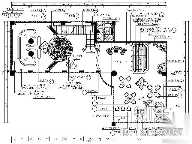 豪华国际会所桑拿豪华房施工图Ⅰ施工图下载【ID:161853187】