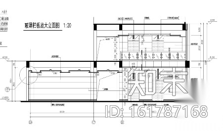 [湖北]现代简约青春活力办公楼设计图纸（JPG格式）cad施工图下载【ID:161787168】