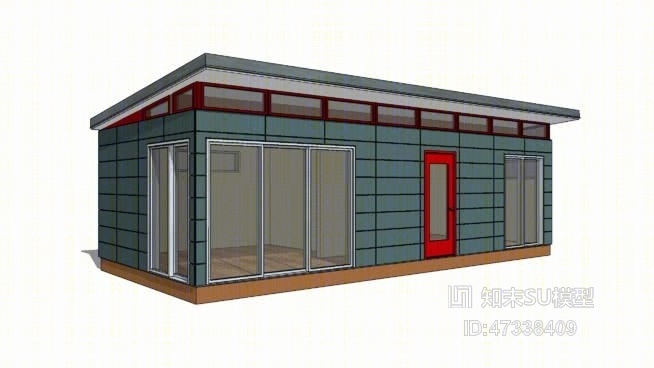 现代流14x30模型SU模型下载【ID:47338409】