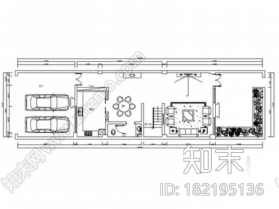 某中欧混搭风格四层别墅装修图（含效果）cad施工图下载【ID:182195136】