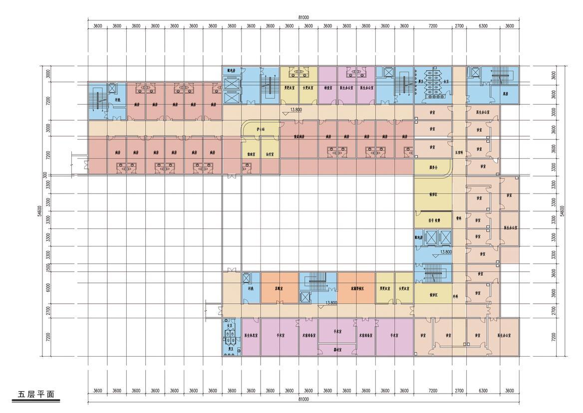 [湖南]现代中式风格中医院建筑设计文本（JPG+31页）cad施工图下载【ID:151580154】