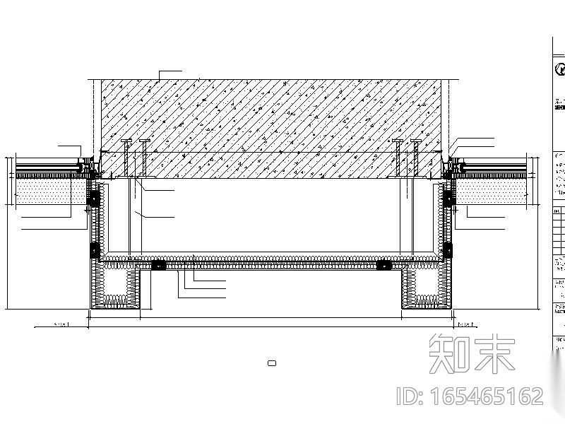 铝单板幕墙节点图cad施工图下载【ID:165465162】