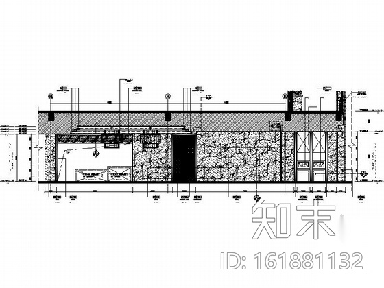 [广州]连锁品牌酒店豪华酒店大堂装修施工图（含实景）cad施工图下载【ID:161881132】