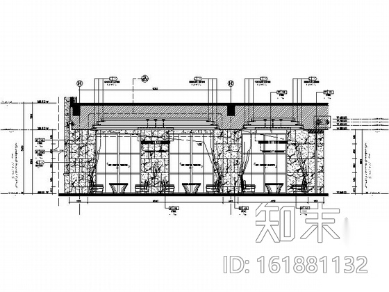 [广州]连锁品牌酒店豪华酒店大堂装修施工图（含实景）cad施工图下载【ID:161881132】