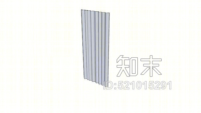 浴帘SU模型下载【ID:521015291】
