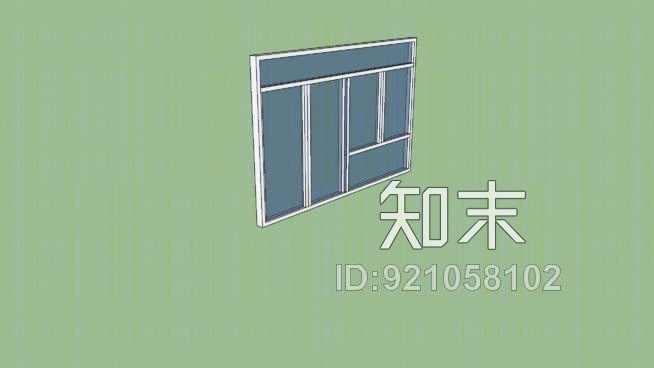 玻璃窗L300SU模型下载【ID:921058102】