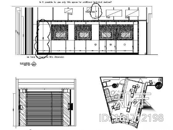 品牌腕表专卖店装修图（含实景）cad施工图下载【ID:161712198】