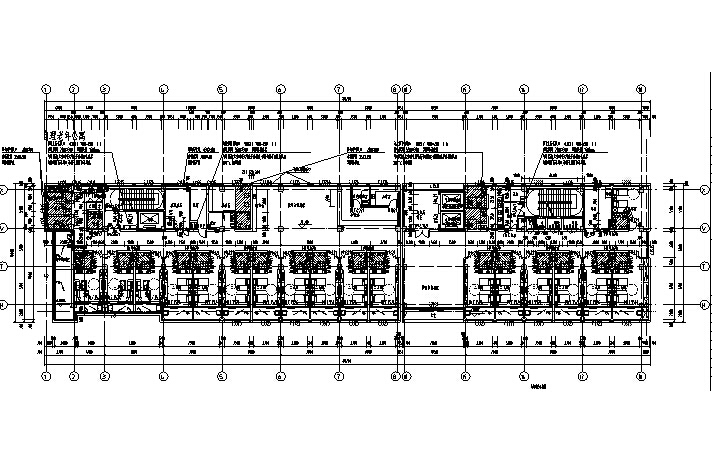 [湖南]高层多动能养老中心及综合楼建筑施工图（16年最...cad施工图下载【ID:151579188】