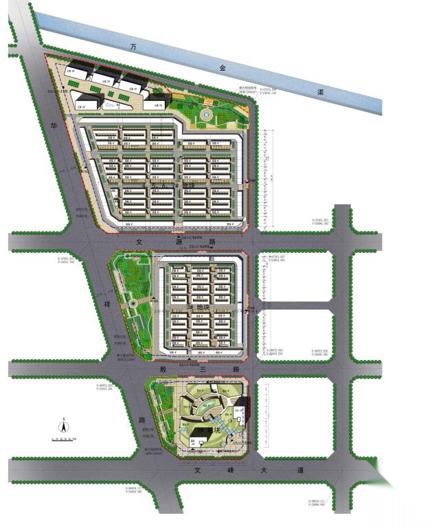 [河南]新欧式典雅商业综合体建筑设计方案文本cad施工图下载【ID:166553171】