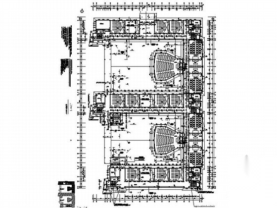 某小学四层教学综合楼建筑施工图cad施工图下载【ID:165932123】