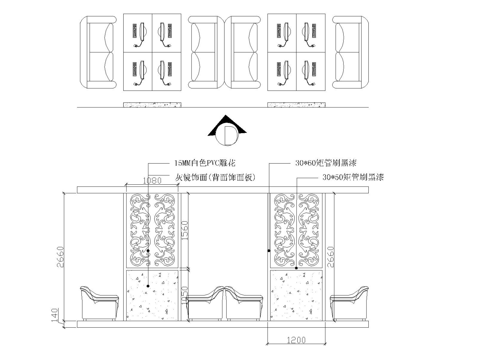 [四川]某一网络会所网吧施工图cad施工图下载【ID:160710154】