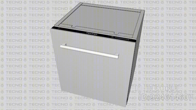 洗碗机td14ex嵌入技术SU模型下载【ID:924614607】