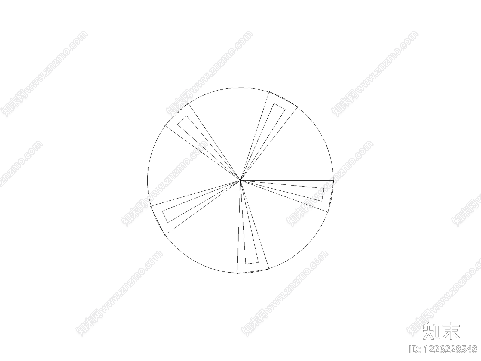现代填充图案CAD图纸
