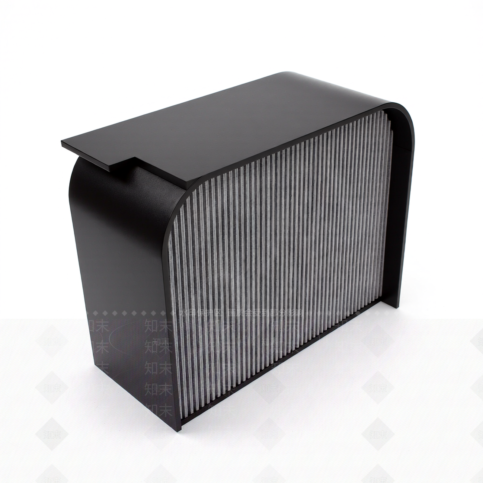 弧形木质隔断3D模型下载【ID:1206184406】