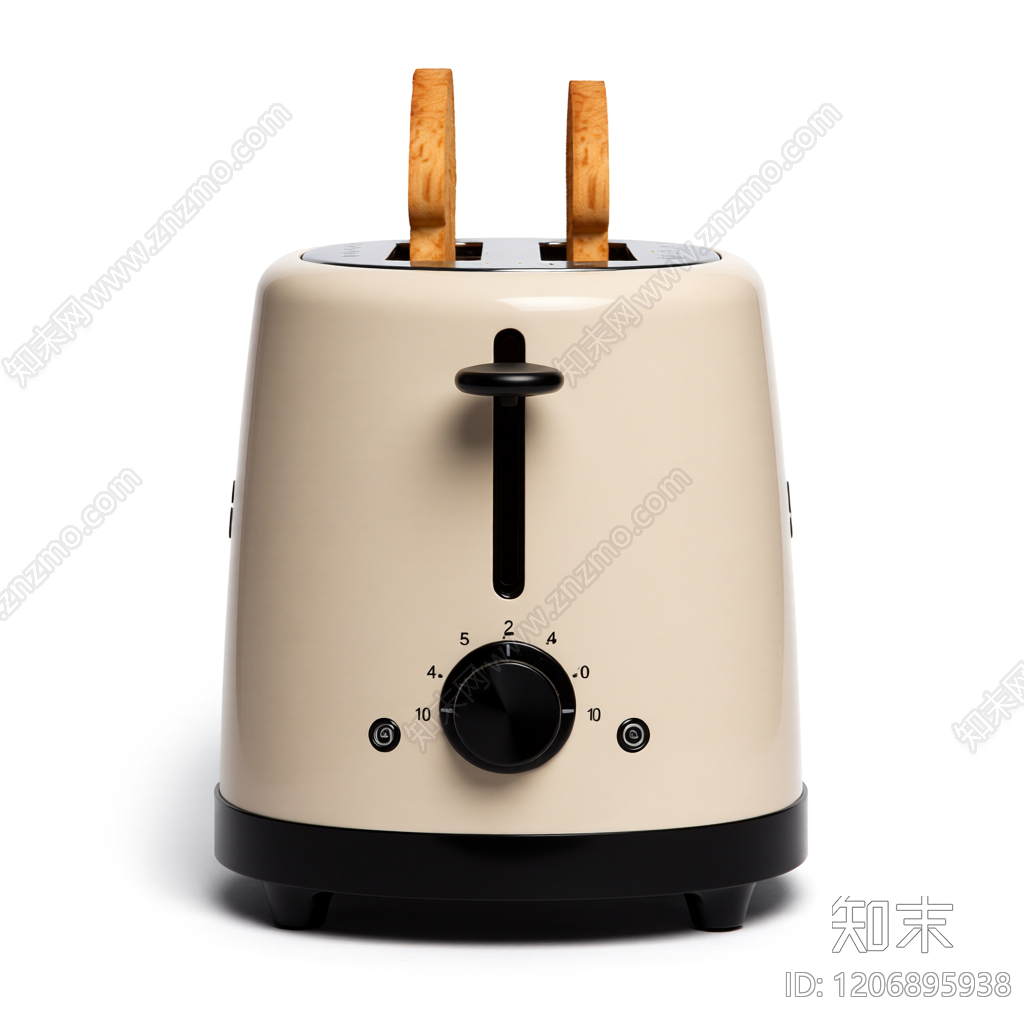 奶油色烤面包机3D模型下载【ID:1206895938】