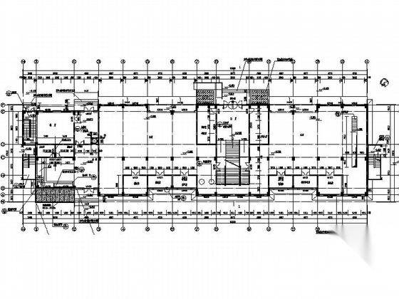 [西宁]某消防站建筑施工图cad施工图下载【ID:165423197】