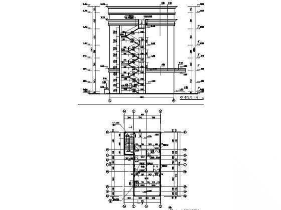 [西宁]某消防站建筑施工图cad施工图下载【ID:165423197】