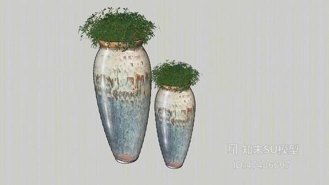 花坛SU模型下载【ID:918048794】