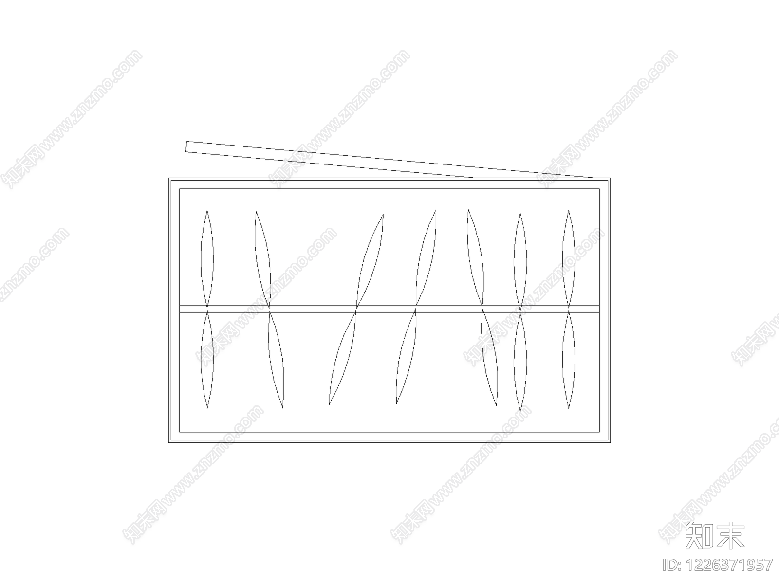 柜子cad施工图下载【ID:1226371957】