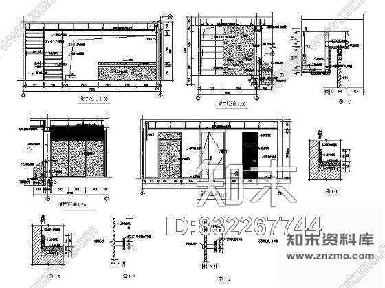 图块/节点别墅餐厅设计详图施工图下载【ID:832267744】