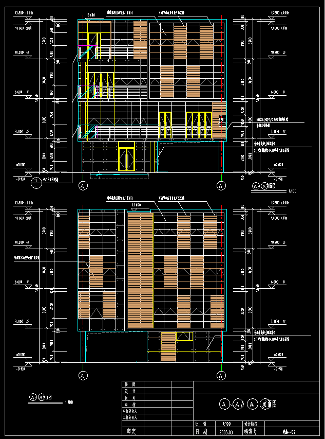 现代风格别墅建筑方案设计（包含效果图+CAD）施工图下载【ID:149870148】