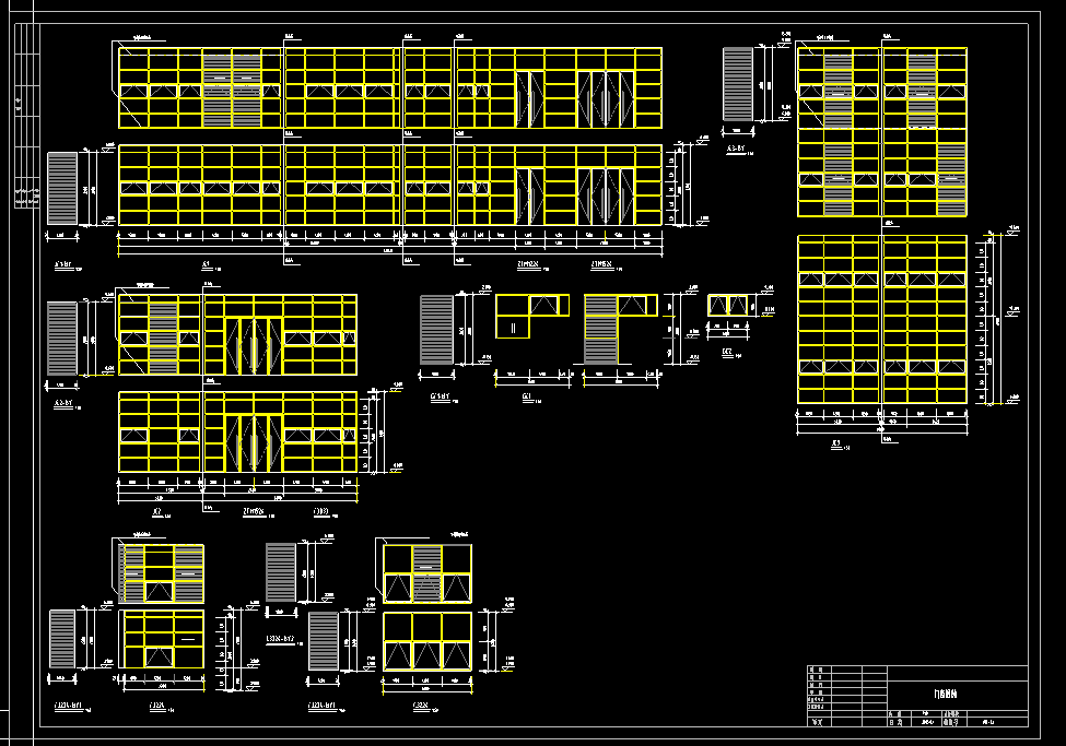 现代风格别墅建筑方案设计（包含效果图+CAD）施工图下载【ID:149870148】