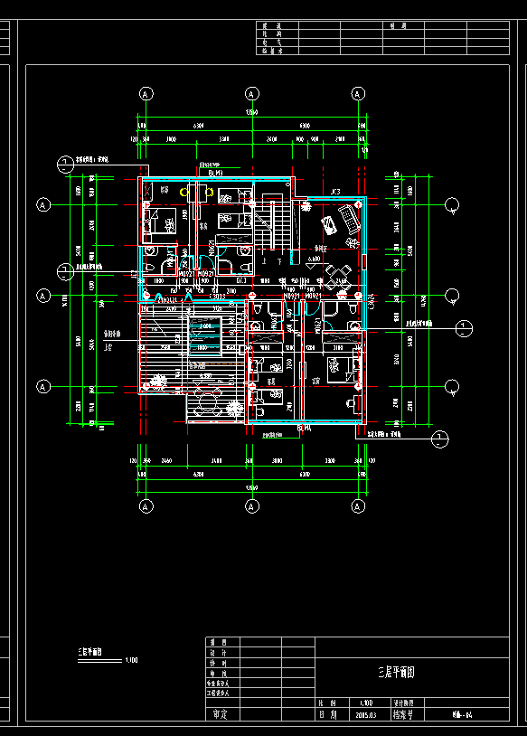 现代风格别墅建筑方案设计（包含效果图+CAD）施工图下载【ID:149870148】