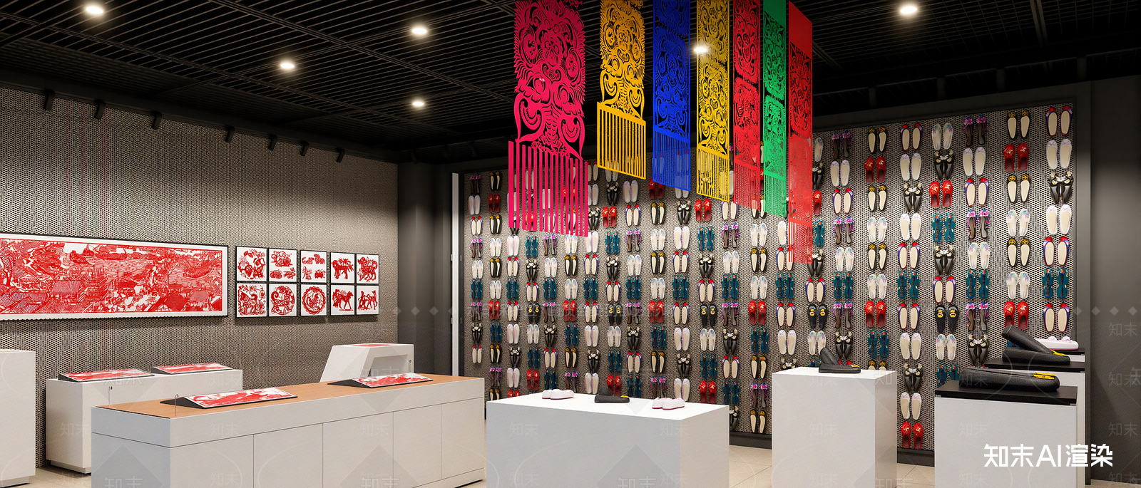 现代其他店铺SU模型下载【ID:1215970321】