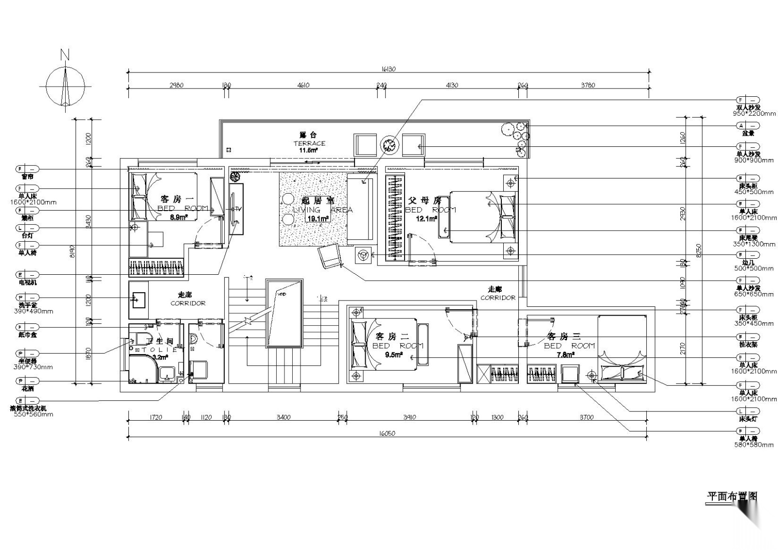 [浙江]杭州千岛湖住宅样板间CAD施工图+实景cad施工图下载【ID:160104132】