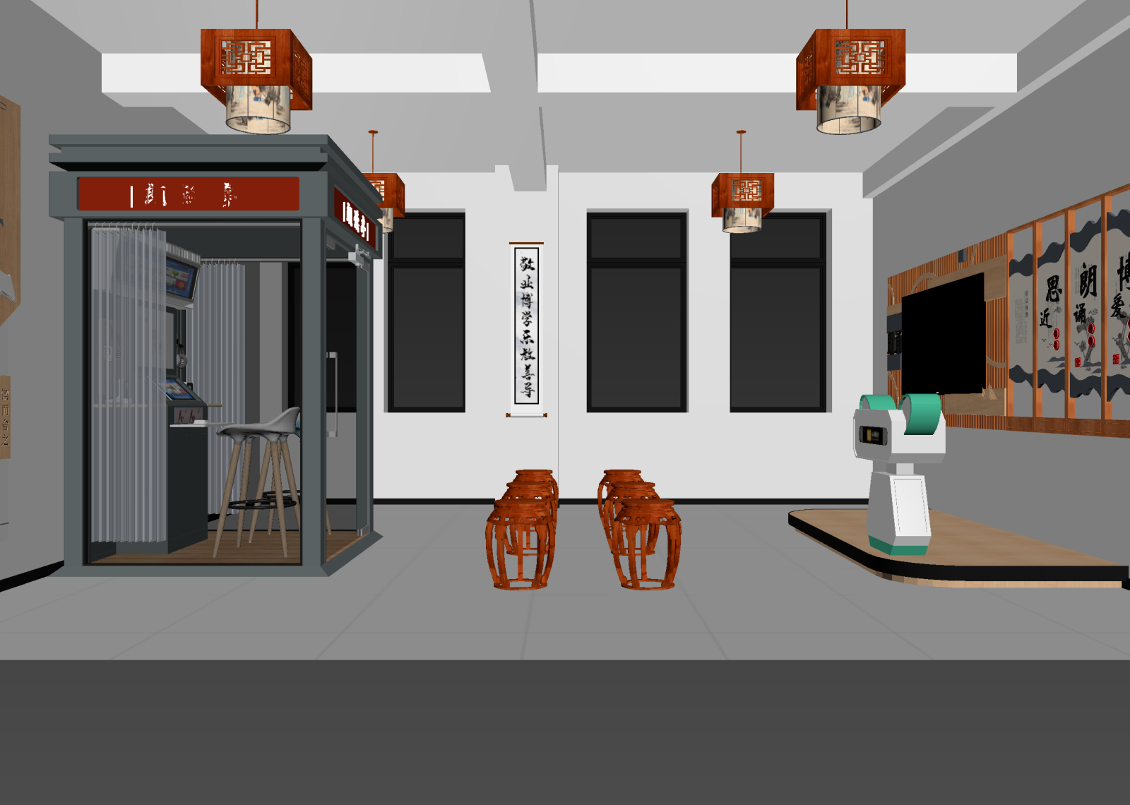 现代其他商业空间3D模型下载【ID:1214999295】