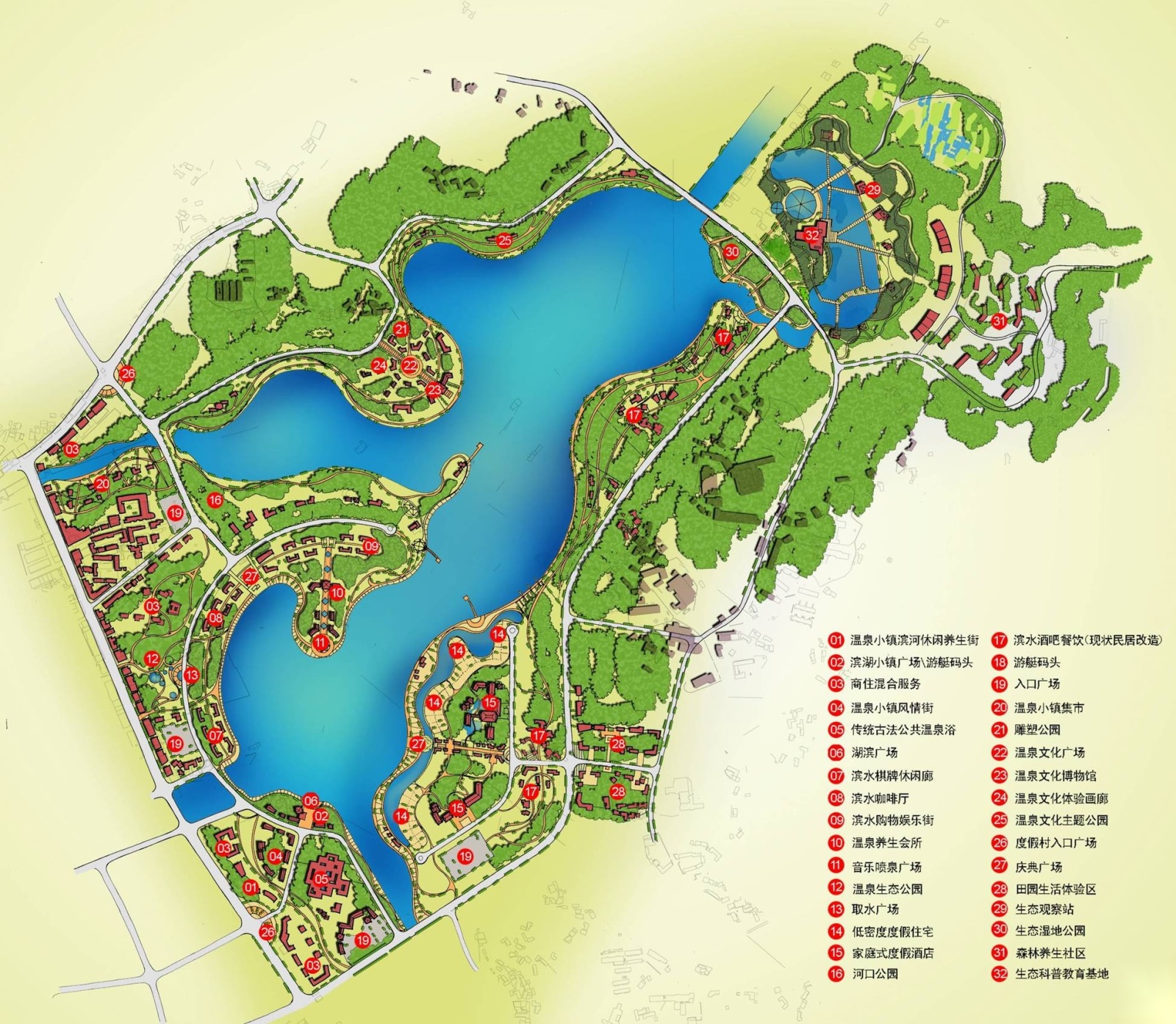 [湖南]长沙灰汤温泉国际旅游度假区概念性规划--阿特金斯cad施工图下载【ID:161032154】